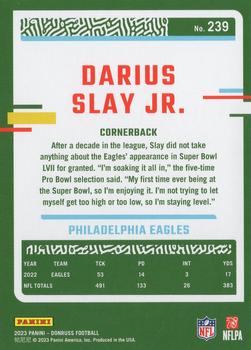 2023 Donruss #239 Darius Slay Jr. Back