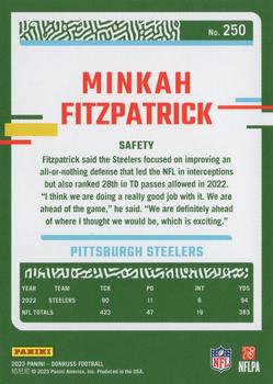 2023 Donruss #250 Minkah Fitzpatrick Back