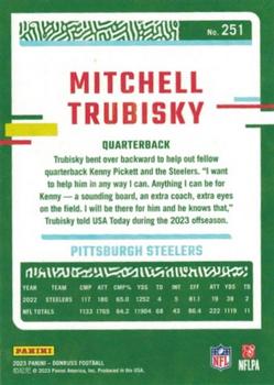 2023 Donruss #251 Mitchell Trubisky Back