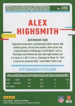 2023 Donruss #255 Alex Highsmith Back