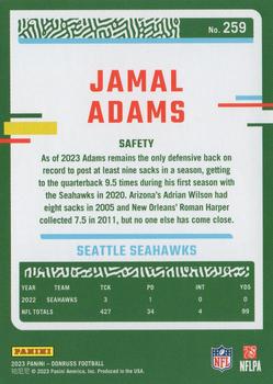 2023 Donruss #259 Jamal Adams Back