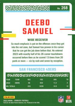 2023 Donruss #268 Deebo Samuel Back