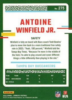 2023 Donruss #275 Antoine Winfield Jr. Back