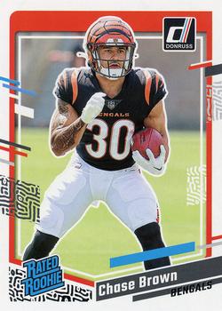 2023 Donruss #318 Chase Brown Front