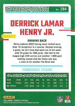 2023 Donruss #284 Derrick Henry Back