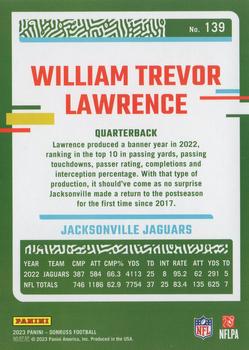2023 Donruss #139 Trevor Lawrence Back