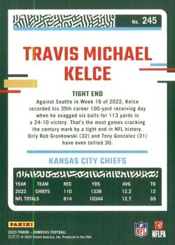 2023 Donruss #245 Travis Kelce Back