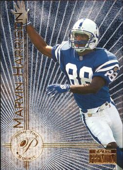 1996 SkyBox Premium - Prime-Time Rookies #6 Marvin Harrison Front