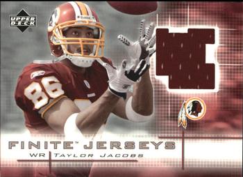 2003 Upper Deck Finite - Jerseys #FJ-TA Taylor Jacobs Front