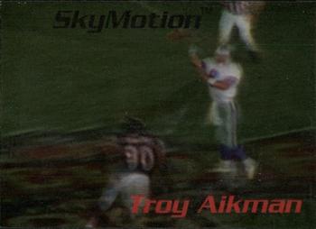 1996 SkyBox SkyMotion #SM1 Troy Aikman Front