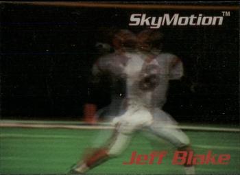 1996 SkyBox SkyMotion #SM3 Jeff Blake Front