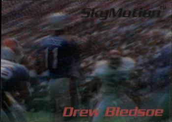 1996 SkyBox SkyMotion #SM4 Drew Bledsoe Front