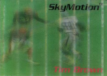 1996 SkyBox SkyMotion #SM5 Tim Brown Front