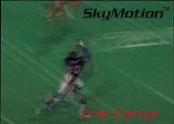 1996 SkyBox SkyMotion #SM8 Cris Carter Front