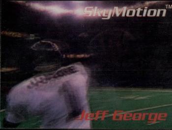 1996 SkyBox SkyMotion #SM20 Jeff George Front