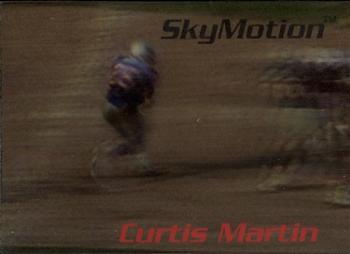 1996 SkyBox SkyMotion #SM31 Curtis Martin Front