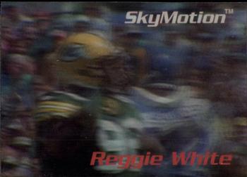 1996 SkyBox SkyMotion #SM58 Reggie White Front