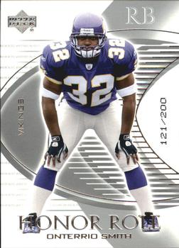 2003 Upper Deck Honor Roll - Silver #23 Onterrio Smith Front