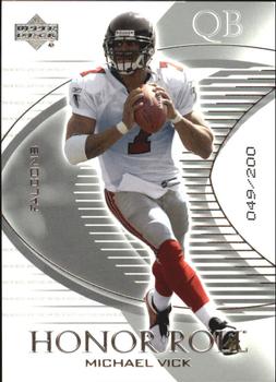 2003 Upper Deck Honor Roll - Silver #71 Michael Vick Front