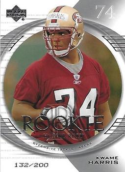 2003 Upper Deck Honor Roll - Silver #156 Kwame Harris Front