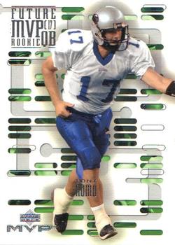2003 Upper Deck MVP - Future MVP #QB-12 Tony Romo Front