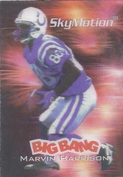 1996 SkyBox SkyMotion - Big Bang #6 Marvin Harrison Front