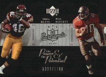 2003 Upper Deck Pros & Prospects - The Power and the Potential #PP14 Ladell Betts / Mike Alstott Front