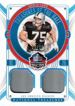 2022 Panini National Treasures - Treasures of the Hall Holo Silver #THA-HLO Howie Long Front