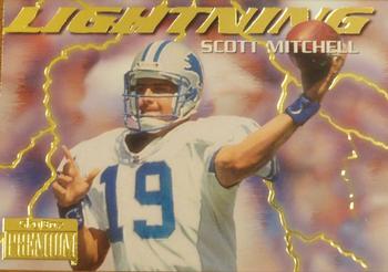 1996 SkyBox Premium - Thunder and Lightning #2 Scott Mitchell Front