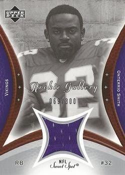 2003 Upper Deck Sweet Spot - Rookie Gallery Jersey #RG-OS Onterrio Smith Front