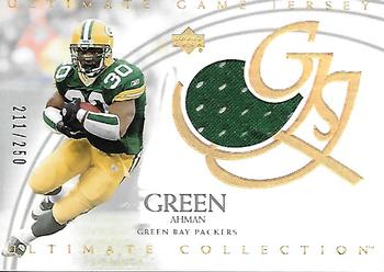 2003 Upper Deck Ultimate Collection - Ultimate Game Jerseys #UJAG Ahman Green Front