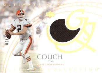 2003 Upper Deck Ultimate Collection - Ultimate Game Jerseys #UJTC Tim Couch Front