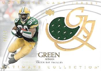 2003 Upper Deck Ultimate Collection - Ultimate Game Jerseys Gold #UJAG Ahman Green Front
