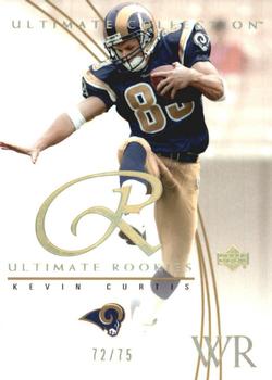 2003 Upper Deck Ultimate Collection - Gold #72 Kevin Curtis Front