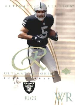 2003 Upper Deck Ultimate Collection - Gold #83 Teyo Johnson Front