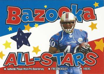 2004 Bazooka - All-Stars Jerseys #BAS-FB Fred Beasley Front