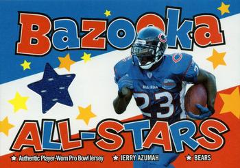 2004 Bazooka - All-Stars Jerseys #BAS-JA Jerry Azumah Front