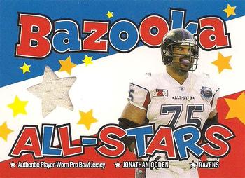 2004 Bazooka - All-Stars Jerseys #BAS-JO Jonathan Ogden Front