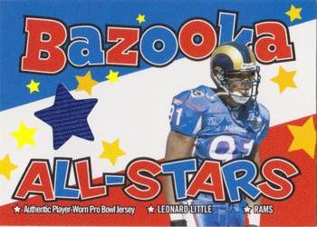 2004 Bazooka - All-Stars Jerseys #BAS-LL Leonard Little Front