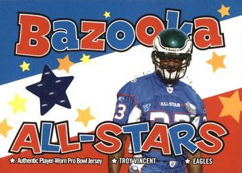 2004 Bazooka - All-Stars Jerseys #BAS-TV Troy Vincent Front