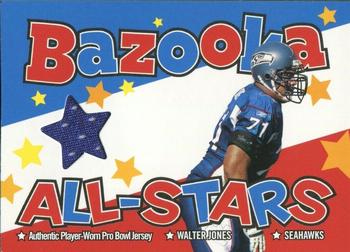 2004 Bazooka - All-Stars Jerseys #BAS-WJ Walter Jones Front