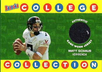 2004 Bazooka - College Collection Jerseys #BCC-MS Matt Schaub Front