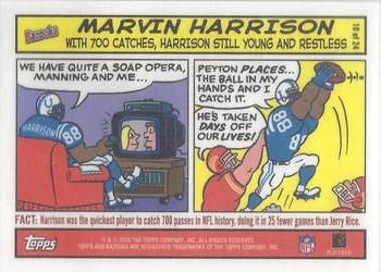 2004 Bazooka - Comics #10 Marvin Harrison Front