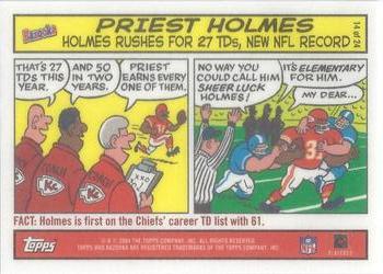 2004 Bazooka - Comics #14 Priest Holmes Front