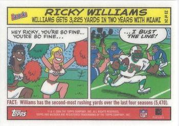 2004 Bazooka - Comics #23 Ricky Williams Front