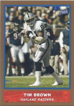 2004 Bazooka - Gold #12 Tim Brown Front