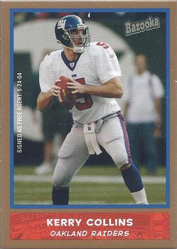 2004 Bazooka - Gold #132 Kerry Collins Front