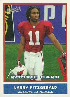 2004 Bazooka - Minis #175 Larry Fitzgerald Front