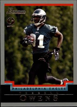 2004 Bowman - First Edition #30 Terrell Owens Front