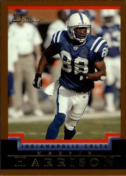 2004 Bowman - Gold #95 Marvin Harrison Front